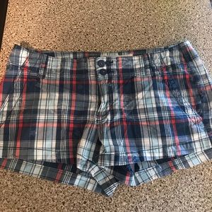 AEROPOSTALE Blue and Orange Shorts