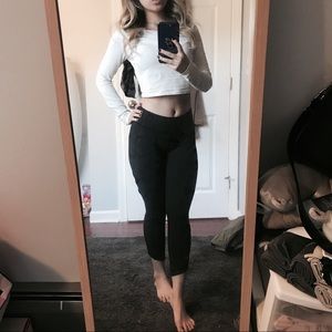 Lululemon Black Crop Leggings