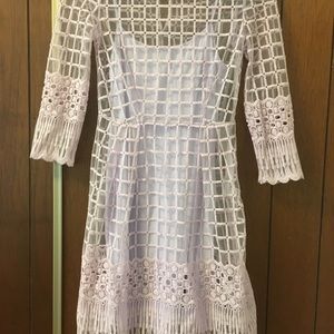 Asos lilac lace dress 2