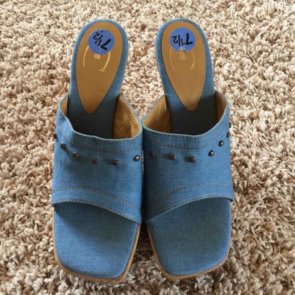 Just Cavalli Denim platforms