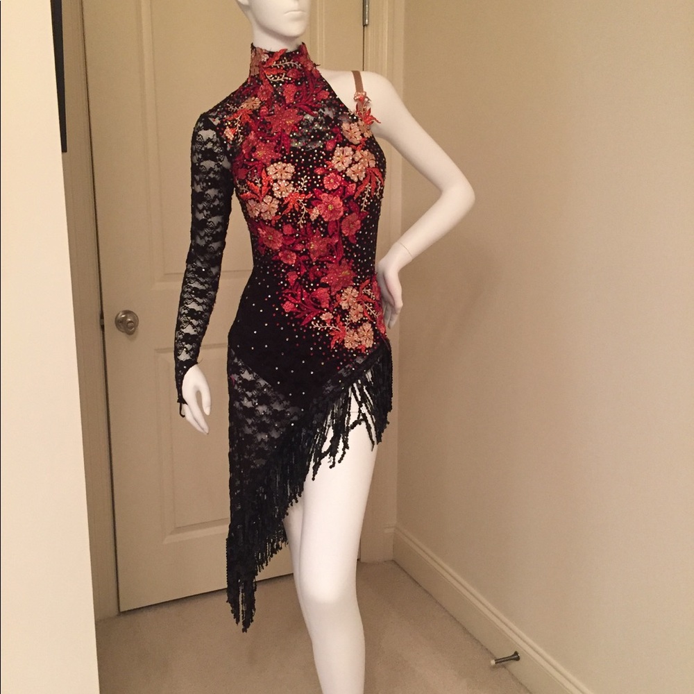 Ballroom Latin dance dress