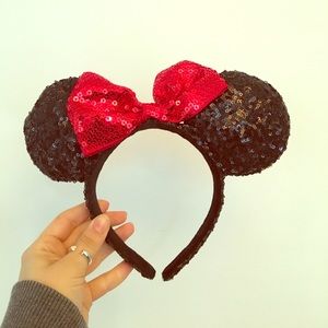 Authentic Sequin Minnie Ears