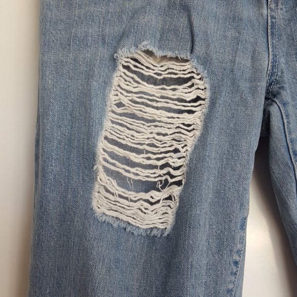 Distressed Boyfriend Jeans Sz 27 - Picture 2 of 3