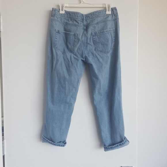 Distressed Boyfriend Jeans Sz 27 - Picture 3 of 3
