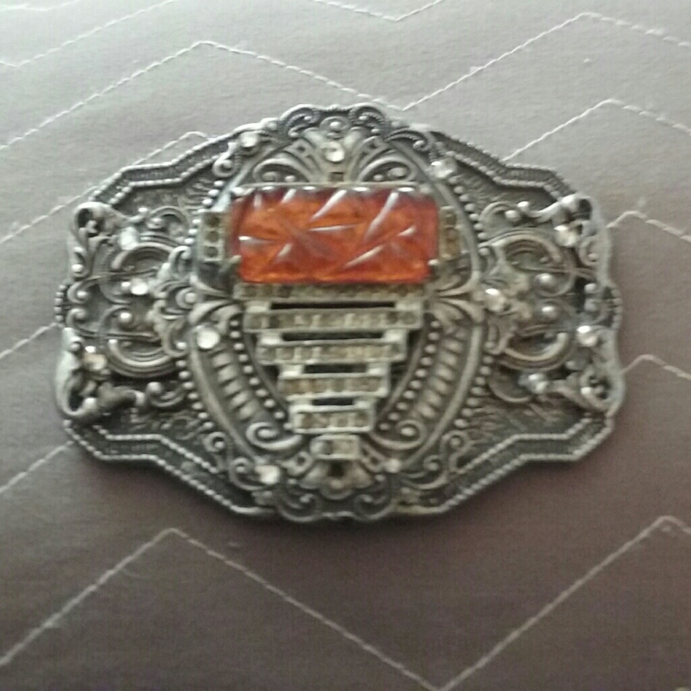 Handmade belt buckle