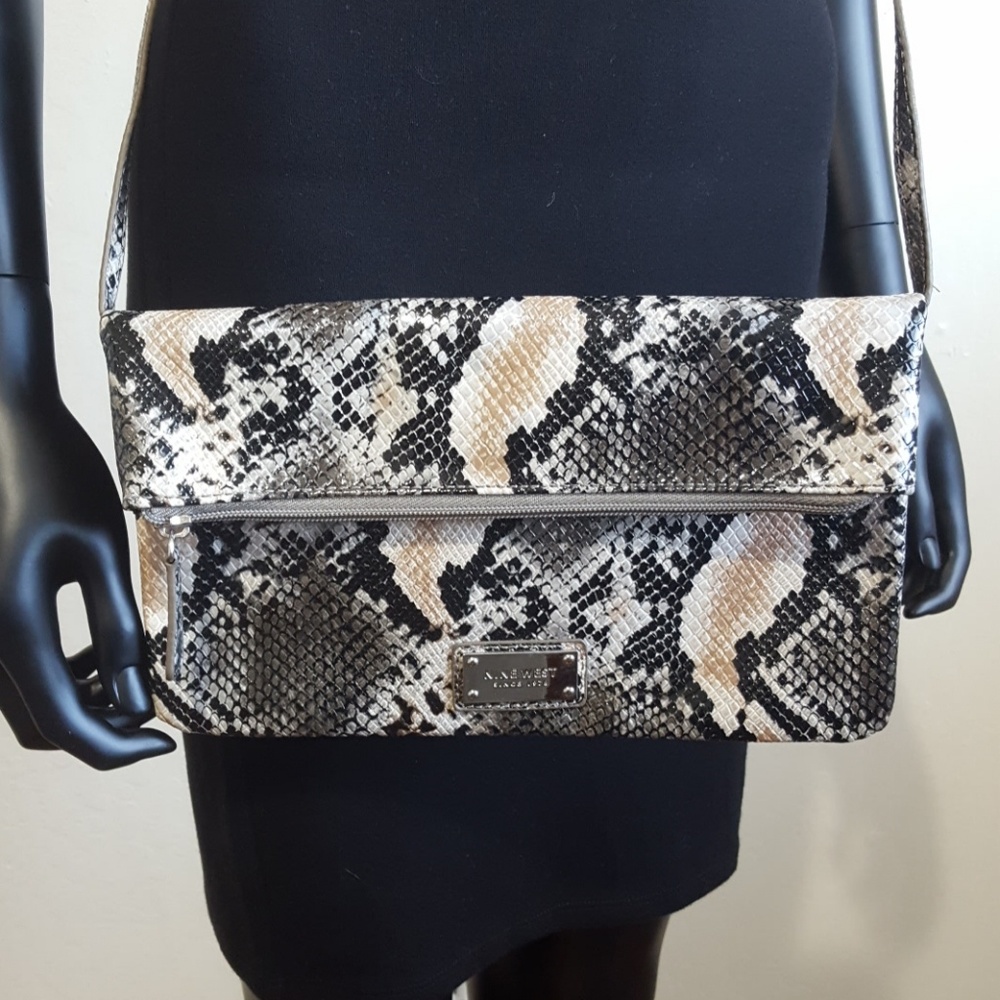 Snake skin crossbody