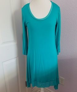 Fun and Flirty Cupio Dress - Aqua Color Size M