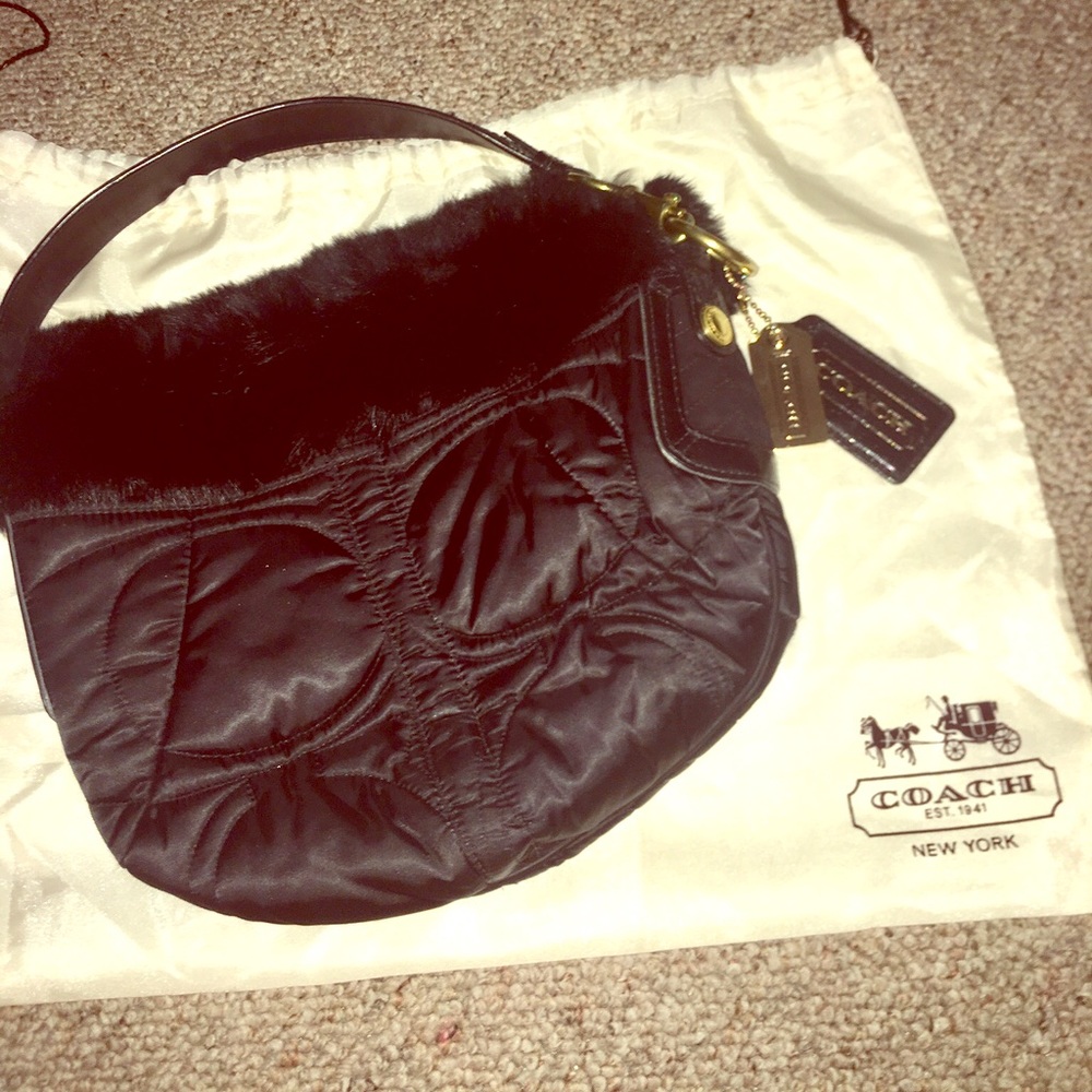 Coach signature quilt Hobo