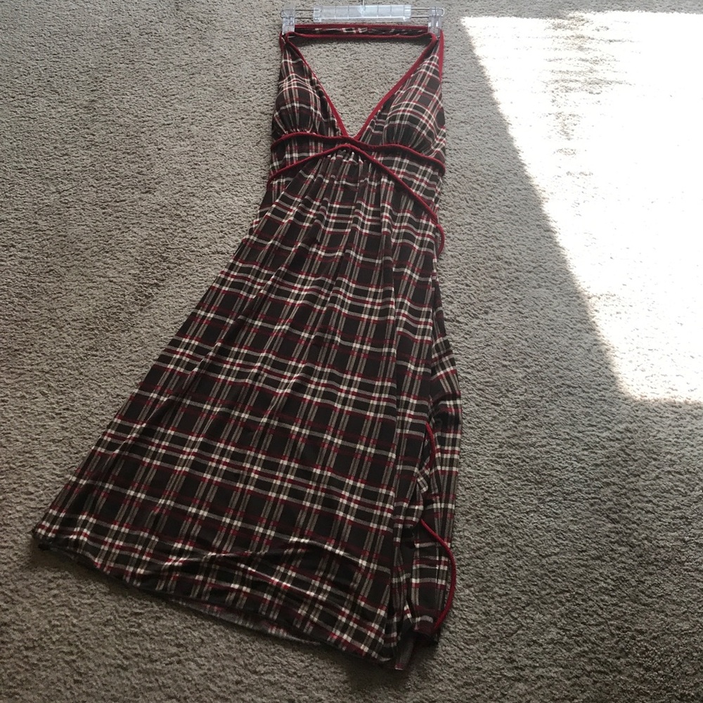 Plaid dress