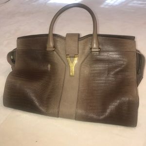 YVES SAINT LAURENT cabas tote bag