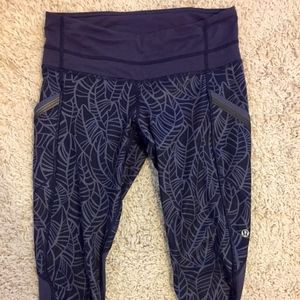 Lululemon size 6 cropped leggings, only worn once