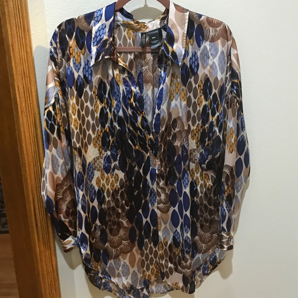 Bisou Bisou Colorful Blouse