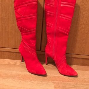 Gianni Bini velvet boots