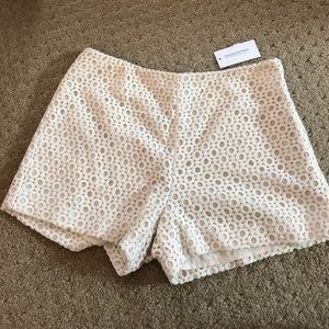 Banana Republic eyelet shorts