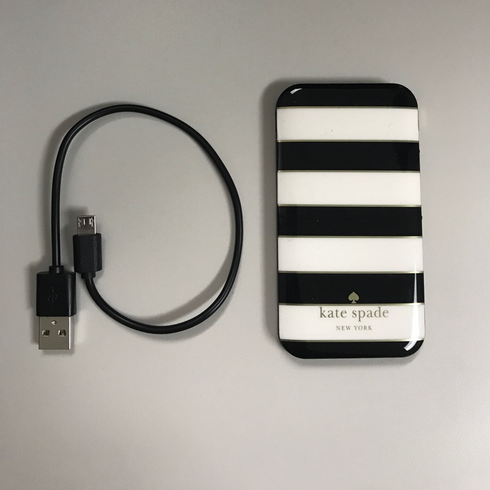 FREE WITH ANY PURCHASE: Kate Spade battery pack