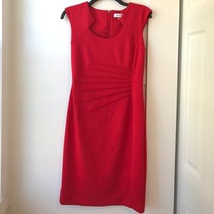 Gorgeous Calvin Klein red dress