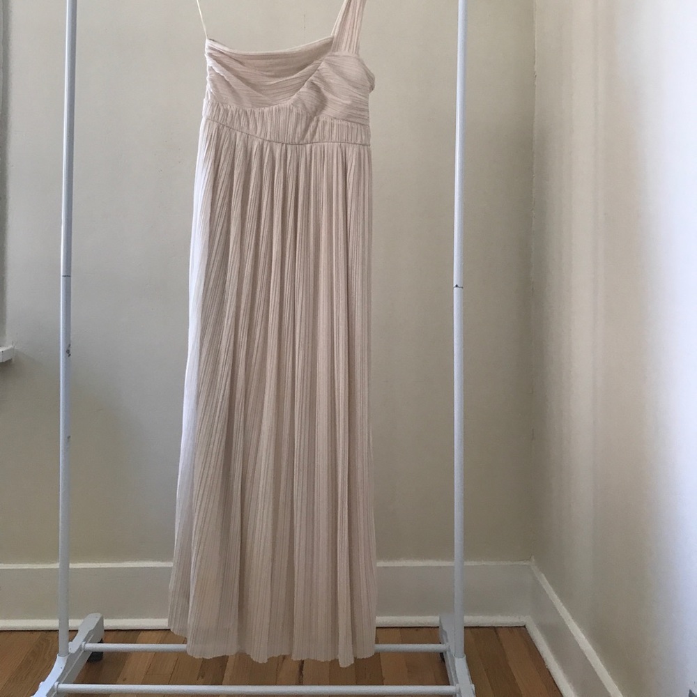 Cream sheer H&M maxi dress