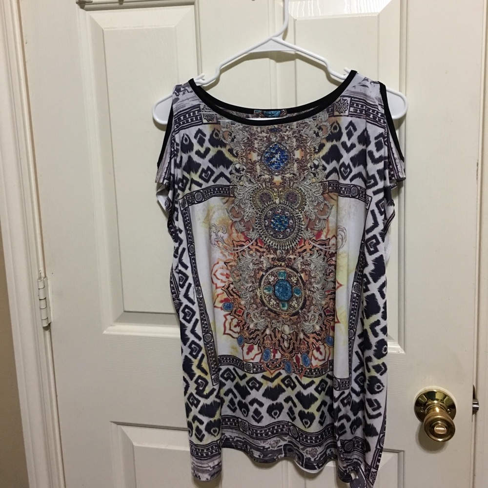 Off the shoulder blouse