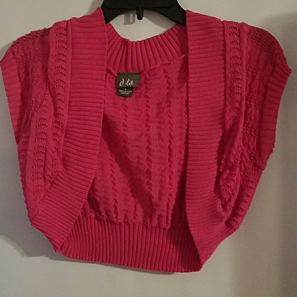 Short sweater cover up