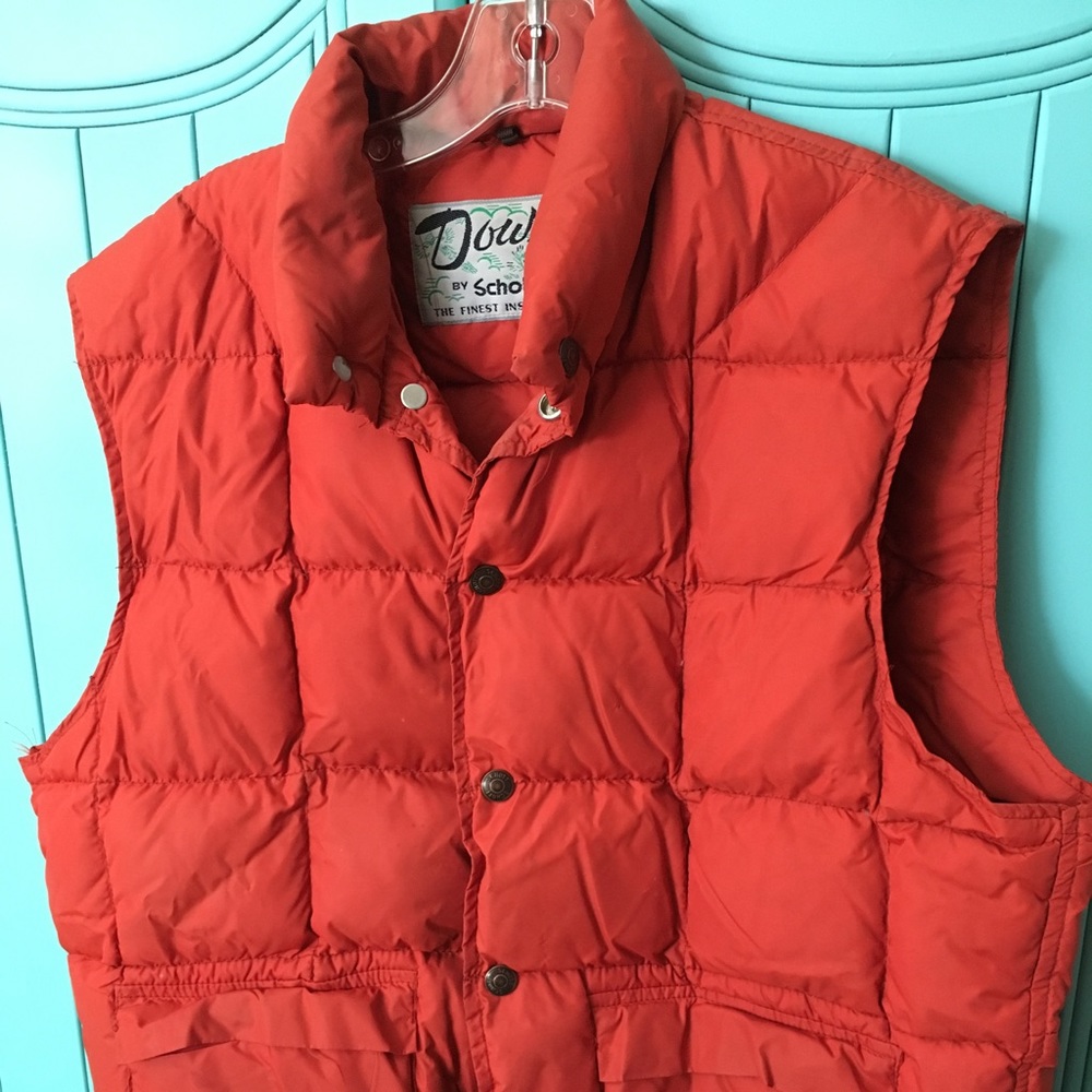 VINTAGE Down Vest- Down by Schott N.Y.C.