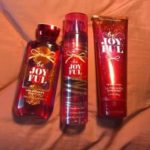 Be Joyful collection Bath And Body Works