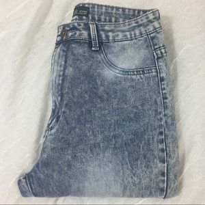 Acid Wash Skinny Jeans