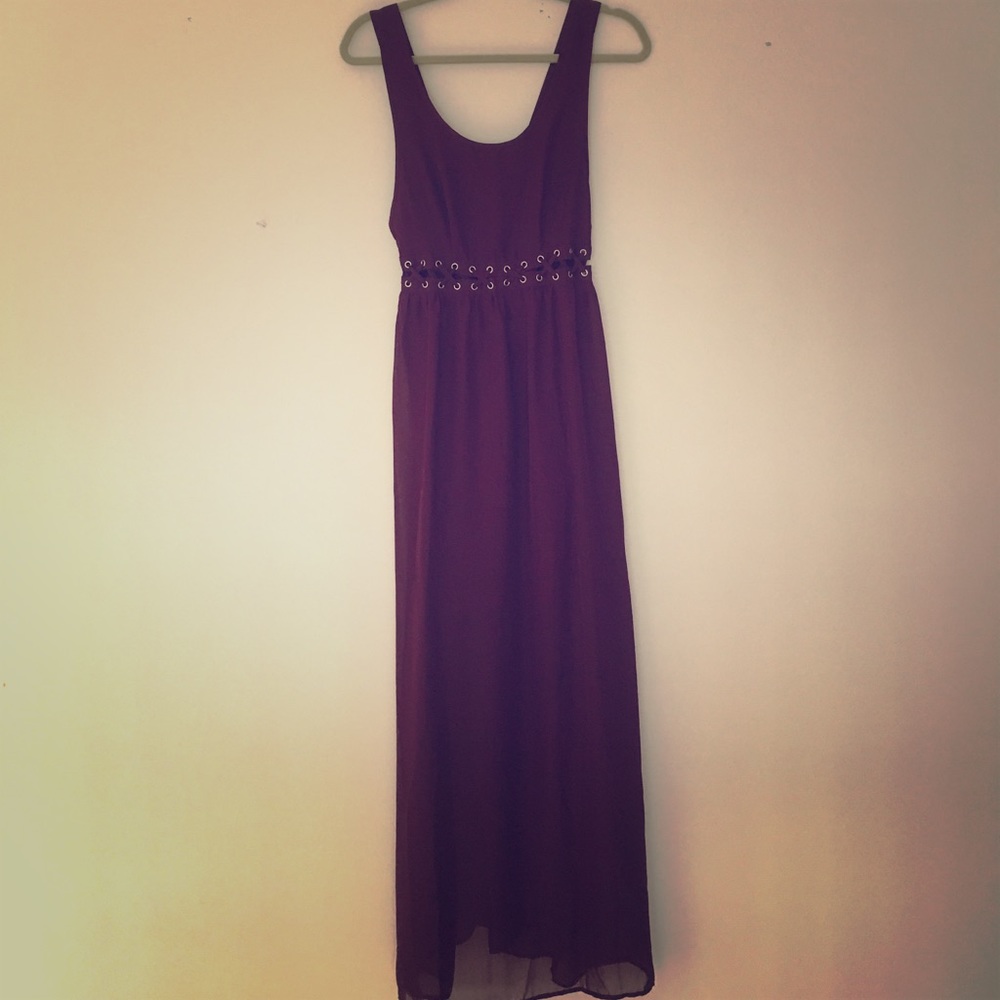 NWT Burgundy Forever 21 Maxi