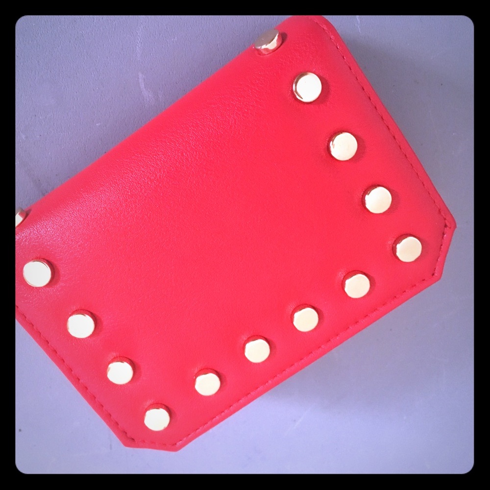 💋❤️💵Topshop multi-fold studded wallet
