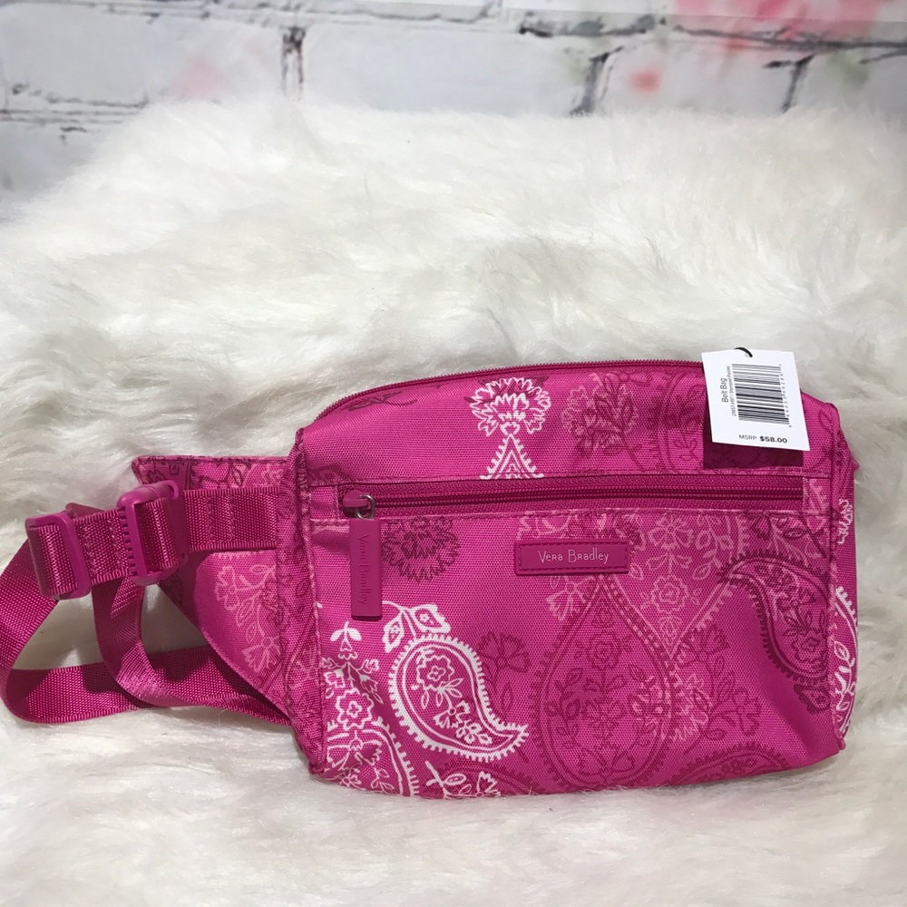 Vera Bradley Belt/Fanny Pack Stamped Paisley