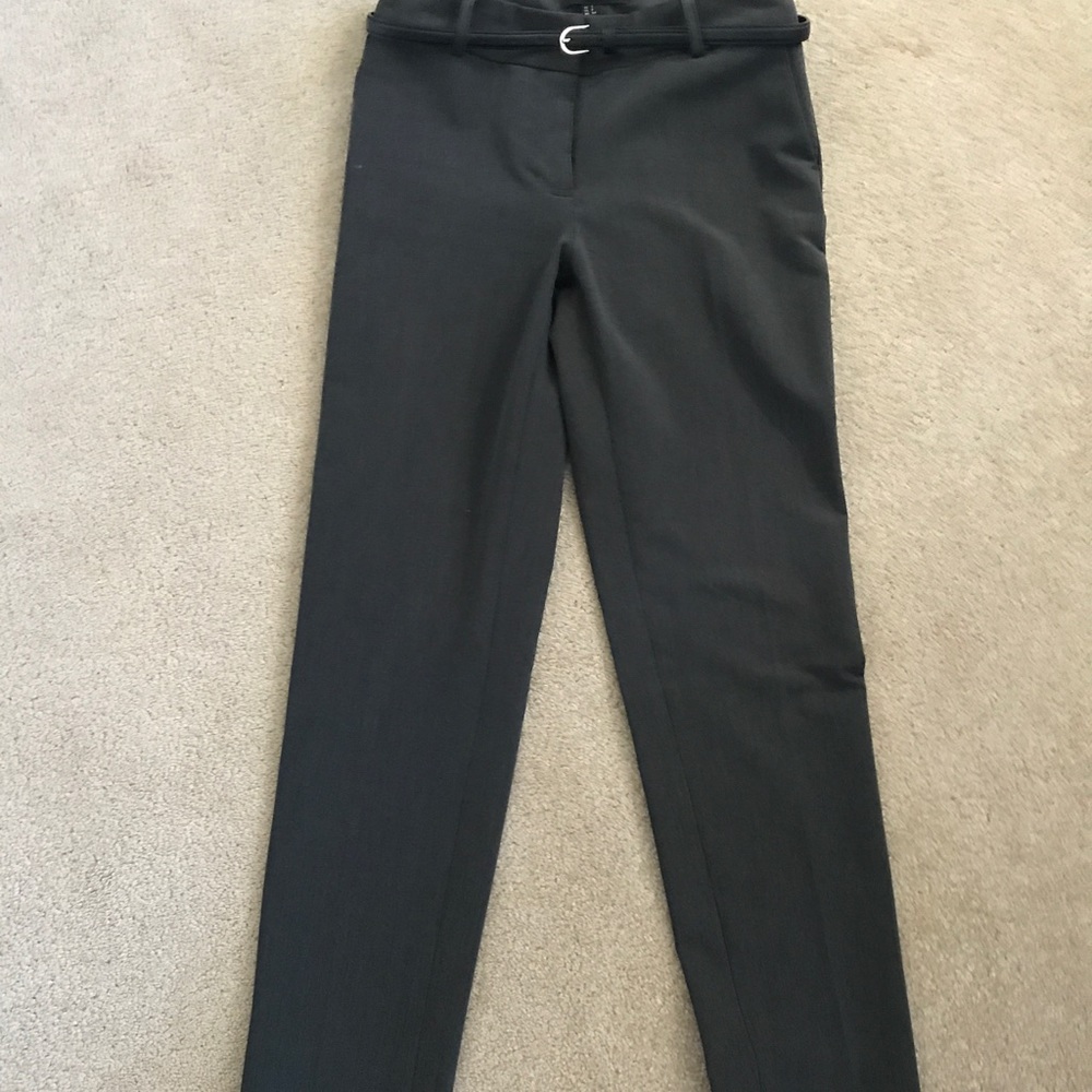 Straight leg dress pants