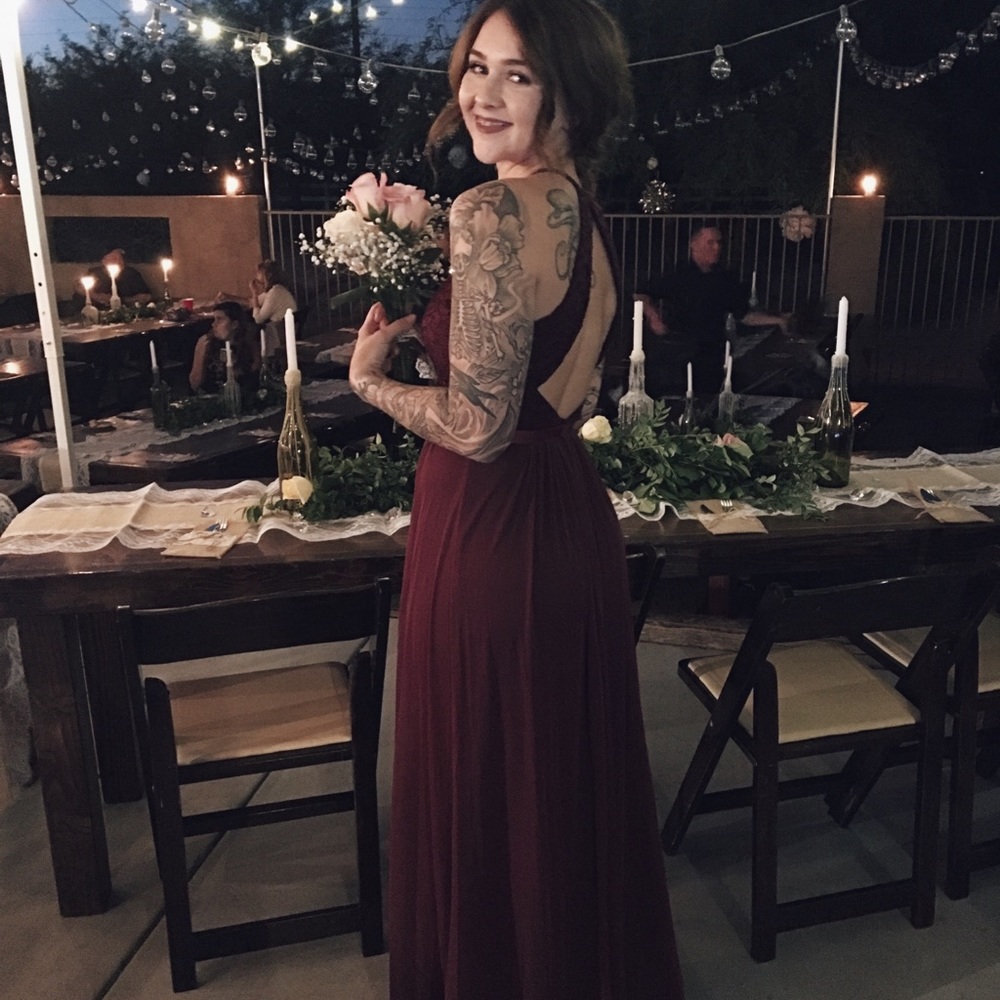 Bridesmaid or prom dress