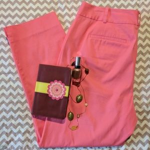 SPRING Pink Cropped Talbot's Pants