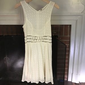 Free People Sz 4 white dress