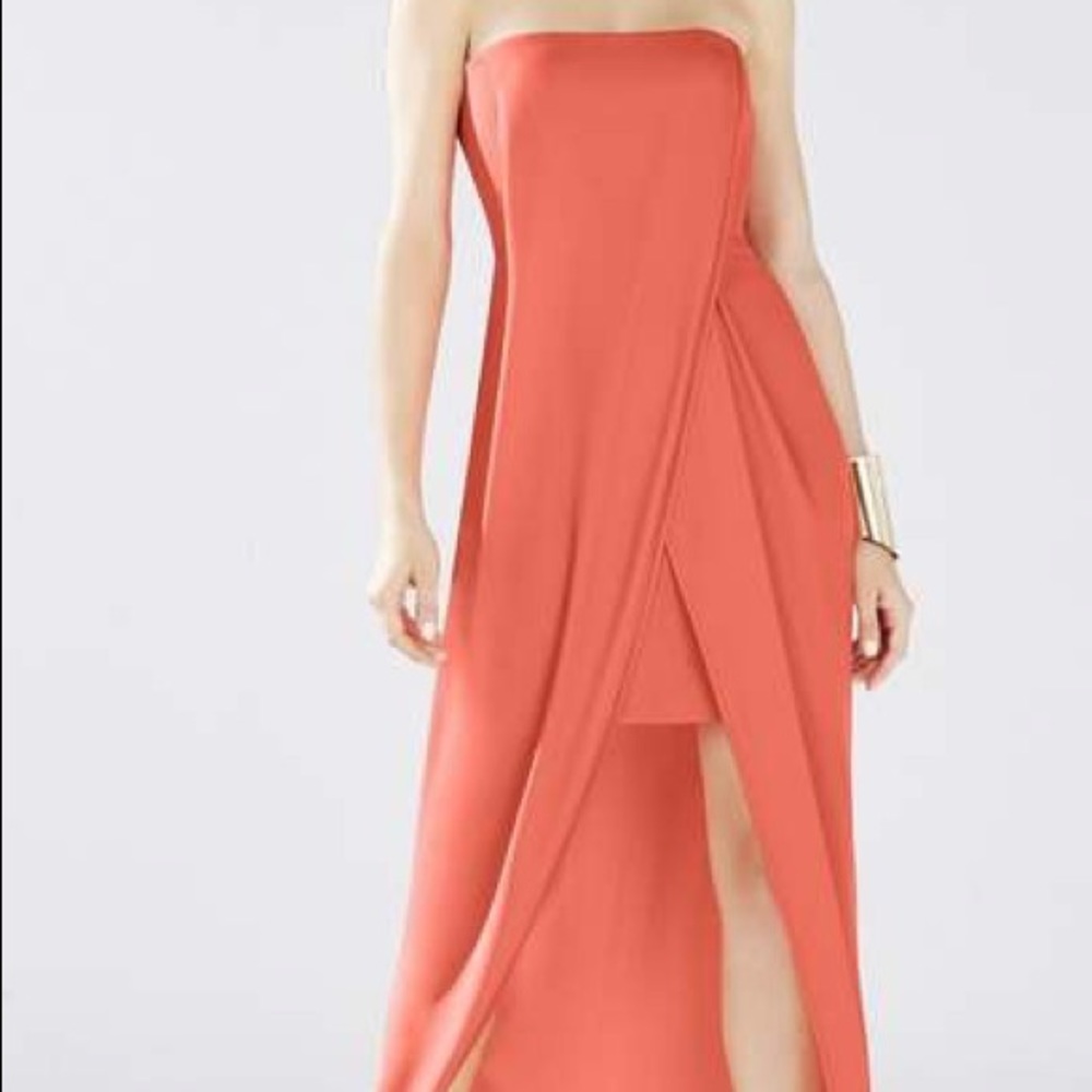Jesse Draped Strapless Gown size 4