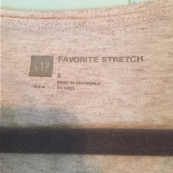 BASIC TEE BUNDLE!!! gray round neck & cream v neck - Picture 4 of 5