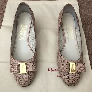 Salvatore Ferragamo Vara Lace 3cm- Bridal Shoe