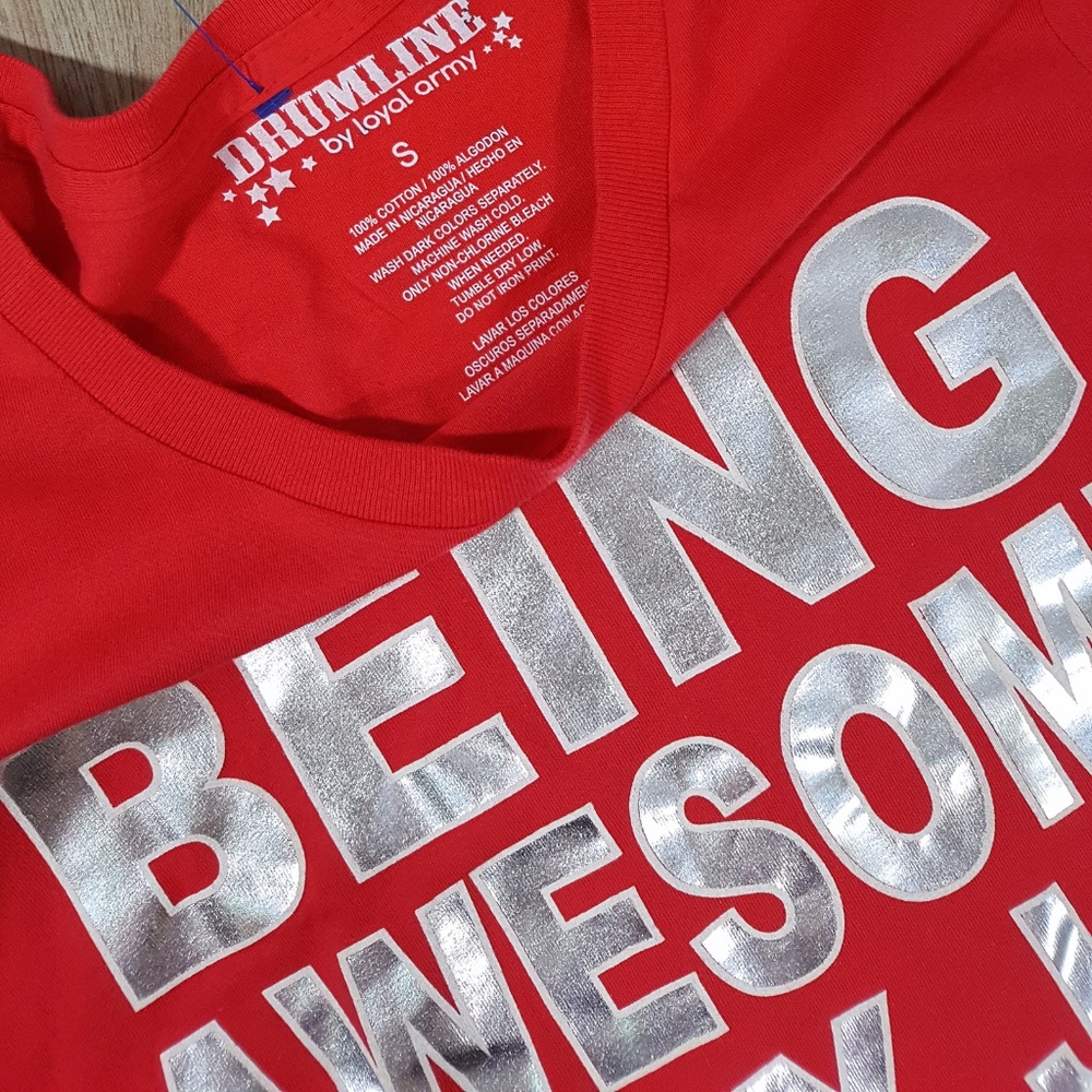MOVING SALE! Drumline by Loyal Army Graphic tee L