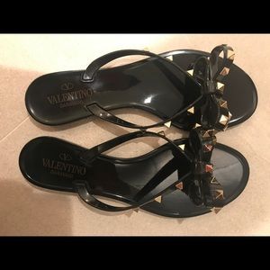 Valentino Rockstud flip flops