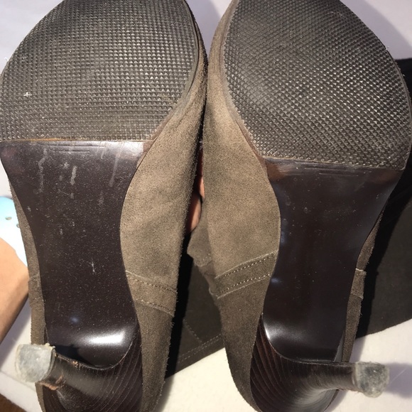 Guess Brown Leg Warmer Suede Boots Size 7.5 - Picture 3 of 4