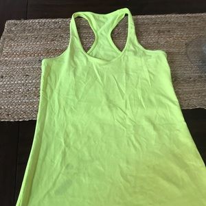 Authentic lululemon cool running back tank top
