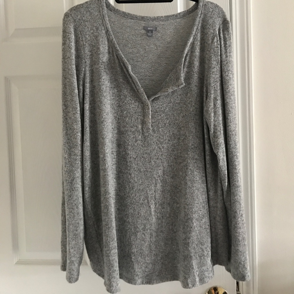Blanket Soft Henley Top