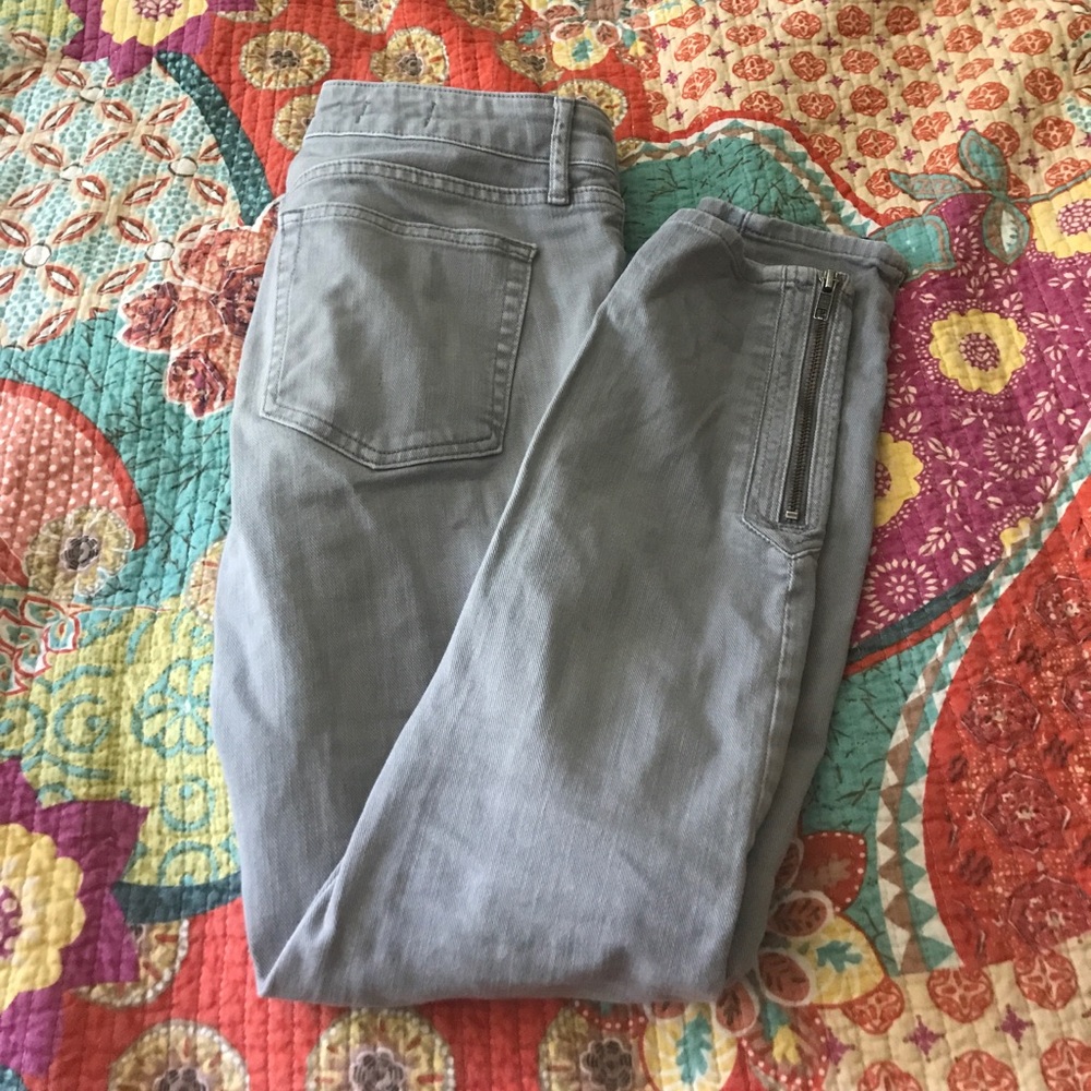 Gap 1969 Always Skinny Jeans with Zippers