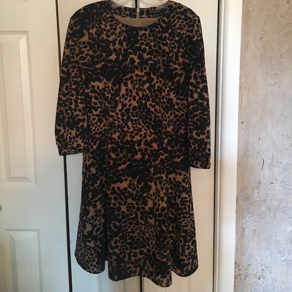 Leopard print dress