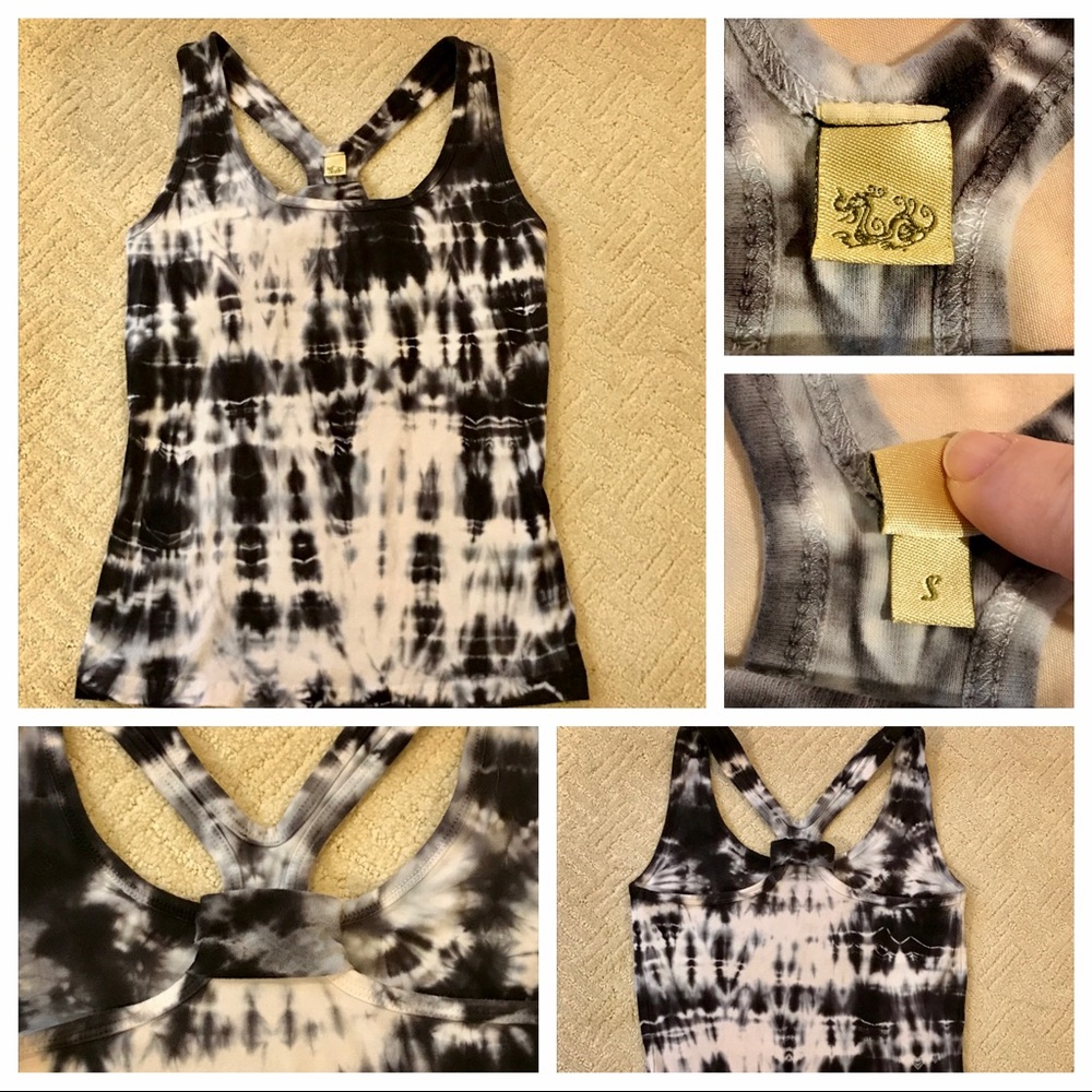 Tie Dye Yoga Tank Top - Size S
