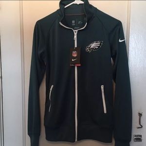 NFL Nike Dri Fit Eagles Womans Jacket M
