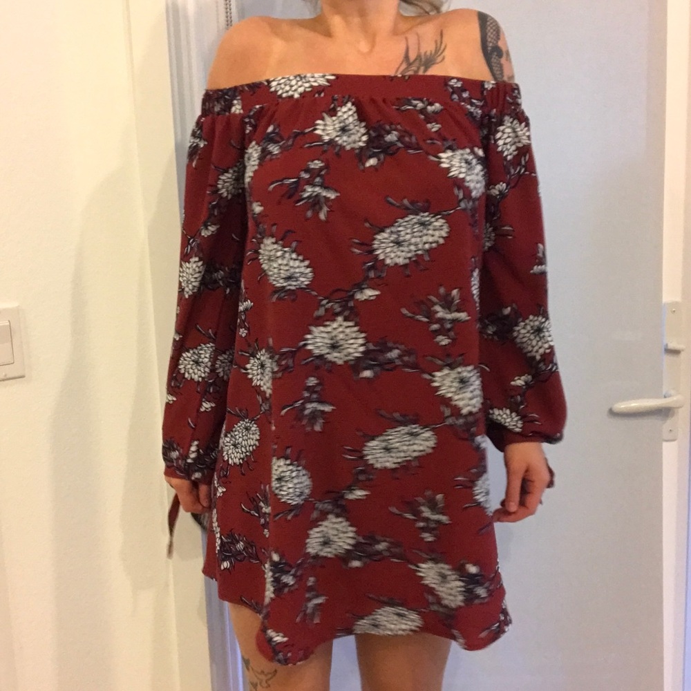 Strapless dress