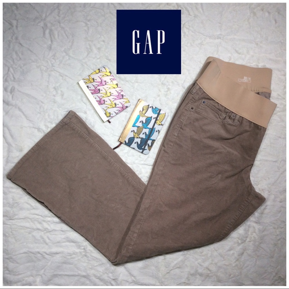 Gap Maternity 1969 Sexy Boot Corduroy Pant