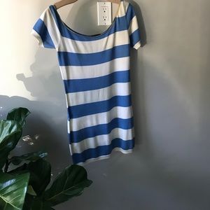 Premise Sz S striped dress