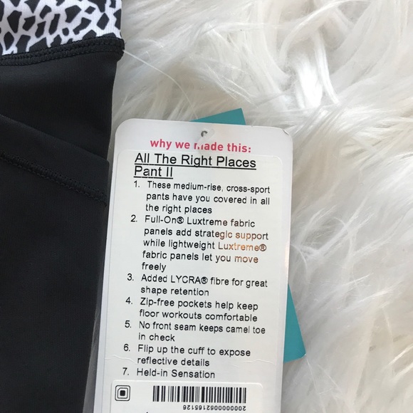 • Lululemon • All The Right Places Black Leggings - Picture 5 of 5