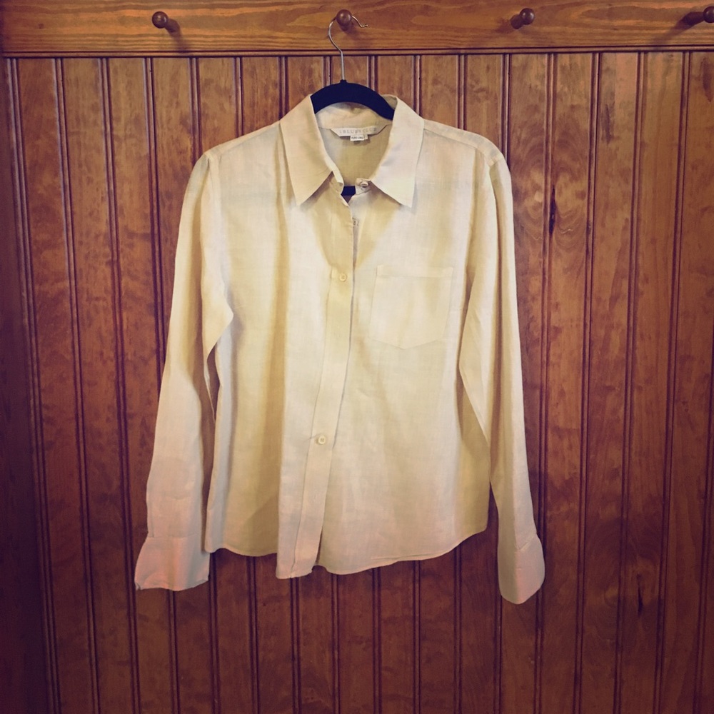 100% linen Italian shirt